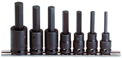 Proto® 1/2" Drive 7 Piece Hex Bit Impact Socket Set - Caliber Tooling