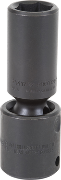 Proto® 1/2" Drive Deep Universal Impact Socket 17 mm - 6 Point - Caliber Tooling