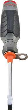 Proto® Tether-Ready Duratek Slotted Keystone Round Bar Screwdriver - 5/16" x 6" - Caliber Tooling