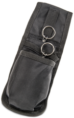 Proto® Tethering D-Ring Pouch with Two Pockets and Retractable Lanyard - Caliber Tooling