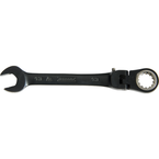 Proto® Black Chrome Combination Locking Flex-Head Ratcheting Wrench 11 mm - Spline - Caliber Tooling