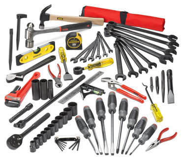 Proto® 67 Piece Railroad Carman's Set With Tool Box - Caliber Tooling