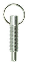 Pull Ring Retractable 1/2-13, Locking without Locking Element, Stainless Steel - Caliber Tooling