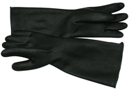 18" Unlined Rubber Gloves Pair - Caliber Tooling