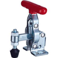 200 lbs U-Bar Flanged Base Vertical T-Handle Hold-Down Clamp - Caliber Tooling