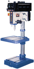 RF400V Variable Speed Floor Model Drill Press - 20'' Swing; 2HP, 3PH, 220V Motor - Caliber Tooling