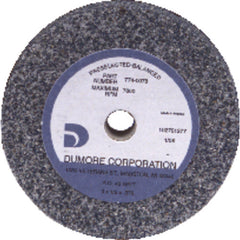 1″ × 1/4″ × 1/4″ 46 Grit Tool Post Grinding Wheel - #7740019;