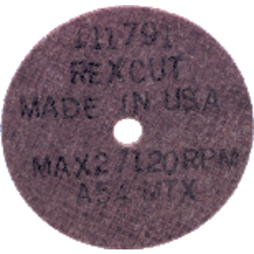 3″ × 1/16″ × 3/8″ - A80MTX - Aluminum Oxide Non-Reinforced Cut-Off Wheel - Caliber Tooling