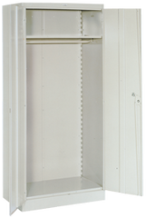 36 x 24 x 78'' (Dove Gray or Putty) - Wardrobe Cabinet - Caliber Tooling