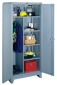 36 x 24 x 78'' (Dove Gray or Putty) - Full Height Storage Cabinet - Caliber Tooling