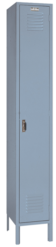 12 x 12 x 72'' (1 Openings) - 1 Wide Single Tier Locker - Caliber Tooling