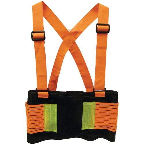 Deluxe Hi-Vis Back Support - S - Caliber Tooling