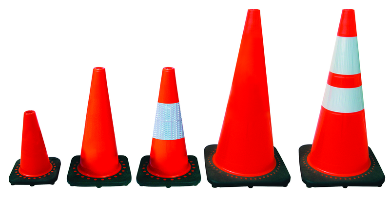 28" Orange Safety Cone - Caliber Tooling