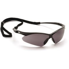 Safety Glasses - Black Frame, Gray Lens - Caliber Tooling