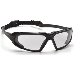 Safety Glasses - Black Frame, Clear Fog Free Lens - Caliber Tooling