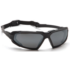 Safety Glasses - Black Frame, Gray Fog Free Lens - Caliber Tooling