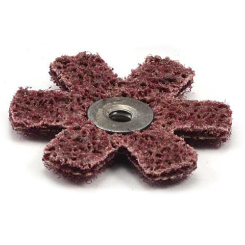 ‎4-1/2″ - Medium Grit - Cleaning & Polishing Abrasive Star