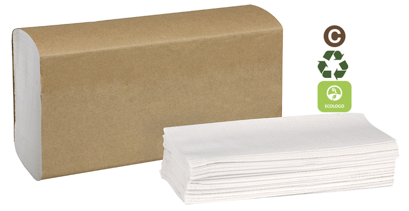 Universal Multifold Towels White - Caliber Tooling