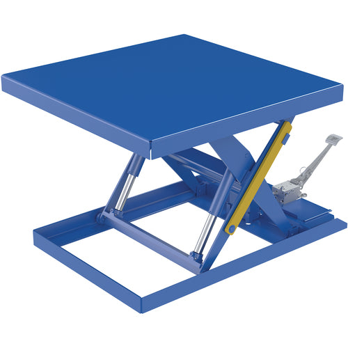 Scissor Lift Table 42 × 42 2000 Foot Pump - Exact Industrial Supply