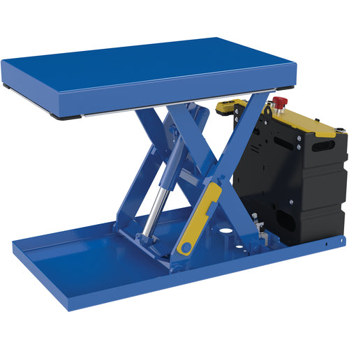 Scissor Lift Table 20 × 33 500 lb 12Dc - Exact Industrial Supply