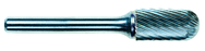 16mm EdgeHog Cylindrical Radius End Carbide Bur SC-6M-D Standard Alt Diamond (Double) - Caliber Tooling