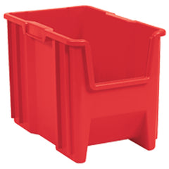 10″ × 17 1/2″ × 10 1/2″ - Red Stak-N-Store Bin - Caliber Tooling