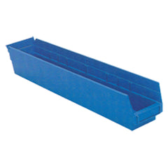 4 1/8″ × 23 5/8″ × 4″ - Blue Economy Shelf Bin - Caliber Tooling