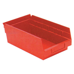 6 5/8″ × 11 5/8″ × 4″ - Red Economy Shelf Bin - Caliber Tooling