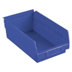 8 3/8″ × 11 5/8″ × 4″ - Blue Economy Shelf Bin - Caliber Tooling