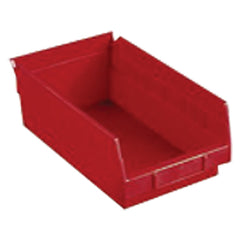 8 3/8″ × 11 5/8″ × 4″ - Red Economy Shelf Bin - Caliber Tooling