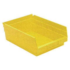 8 3/8″ × 11 5/8″ × 4″ - Yellow Economy Shelf Bin - Caliber Tooling