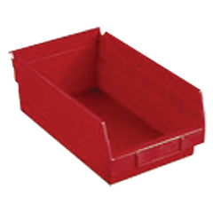 11 1/8″ × 23 5/8″ × 4″ - Red Economy Shelf Bin - Caliber Tooling