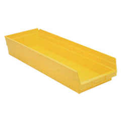 8 3/8″ × 23 5/8″ × 4″ - Yellow Economy Shelf Bin - Caliber Tooling