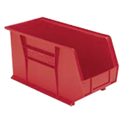 5 1/2″ × 10 7/8″ × 5″ - Red Hanging or Stackable Bin - Caliber Tooling