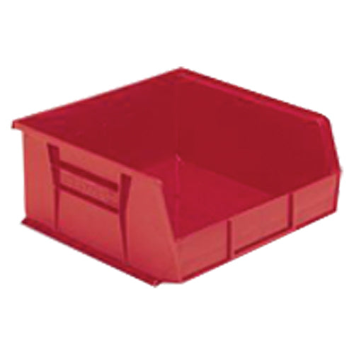 16 1/2″ × 14 3/4″ × 7″ - Red Hanging or Stackable Bin - Caliber Tooling