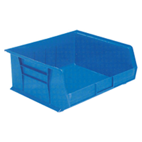 16 1/2″ × 14 3/4″ × 7″ - Blue Hanging or Stackable Bin - Caliber Tooling