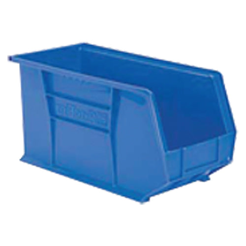 8 1/4″ × 18″ × 9″ - Blue Hanging or Stackable Bin - Caliber Tooling