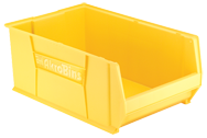 12-3/8 x 20 x 6'' - Yellow Stackable Bin - Caliber Tooling