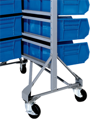 Mobility Kit for Bin Racks and Carts - Caliber Tooling