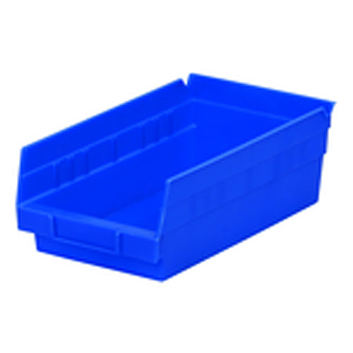 6 5/8″ × 11 5/8″ × 4″ - Blue Economy Shelf Bin - Caliber Tooling