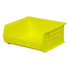 16 1/2″ × 14 3/4″ × 7″ - Yellow Hanging or Stackable Bin - Caliber Tooling