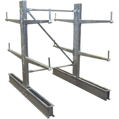 Cantilever Galv 6 Ft Dbl Side 36″ Arm Set - Exact Industrial Supply