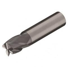 17/64" Dia. - 1/2" LOC - 2" OAL - 4 FL Carbide S/E HP End Mill-AlTiN - Caliber Tooling