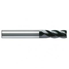 14mm Dia. - 83mm OAL - AlCrN - Solid Carbide - High Spiral End Mill - 4 FL - Caliber Tooling