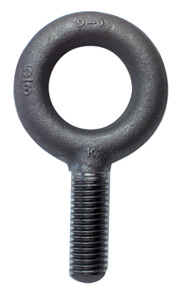 No Shoulder Plain Eye Bolt - 1-3/4-5 Thread, 2-7/8'' Eye Dia. - Caliber Tooling