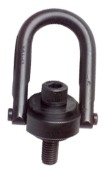 Hoist Ring - 3/8-16; .54'' Thread Length; 1000 lb Rating Load; 2.67'' OAL - Caliber Tooling