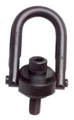 Hoist Ring - 3/8-16; .54'' Thread Length; 1000 lb Rating Load; 2.67'' OAL - Caliber Tooling