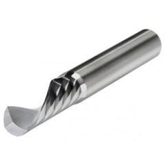 1/4" Dia. - 3" OAL - CBD - Router-Single Flute Plastic LH Spiral; RH Cut - Caliber Tooling