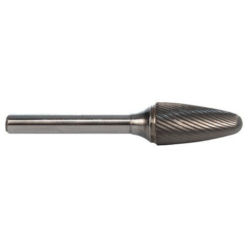 3mm EdgeHog Tre Shape Radius End Miniature Carbide Bur SF-42L76M-D 76mm OAL Std Alt Diamond (Double) - Caliber Tooling