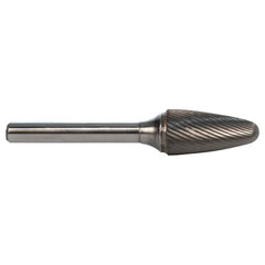 3mm EdgeHog Tre Shape Radius End Miniature Carbide Bur SF-42L76M 76mm OAL Standard - Caliber Tooling